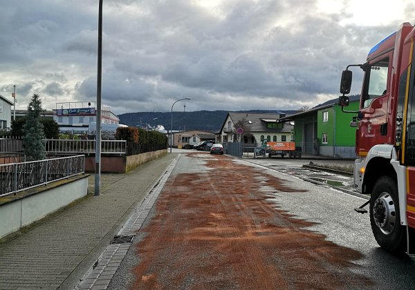 Einsatz- Oelspur, 23.12.2019